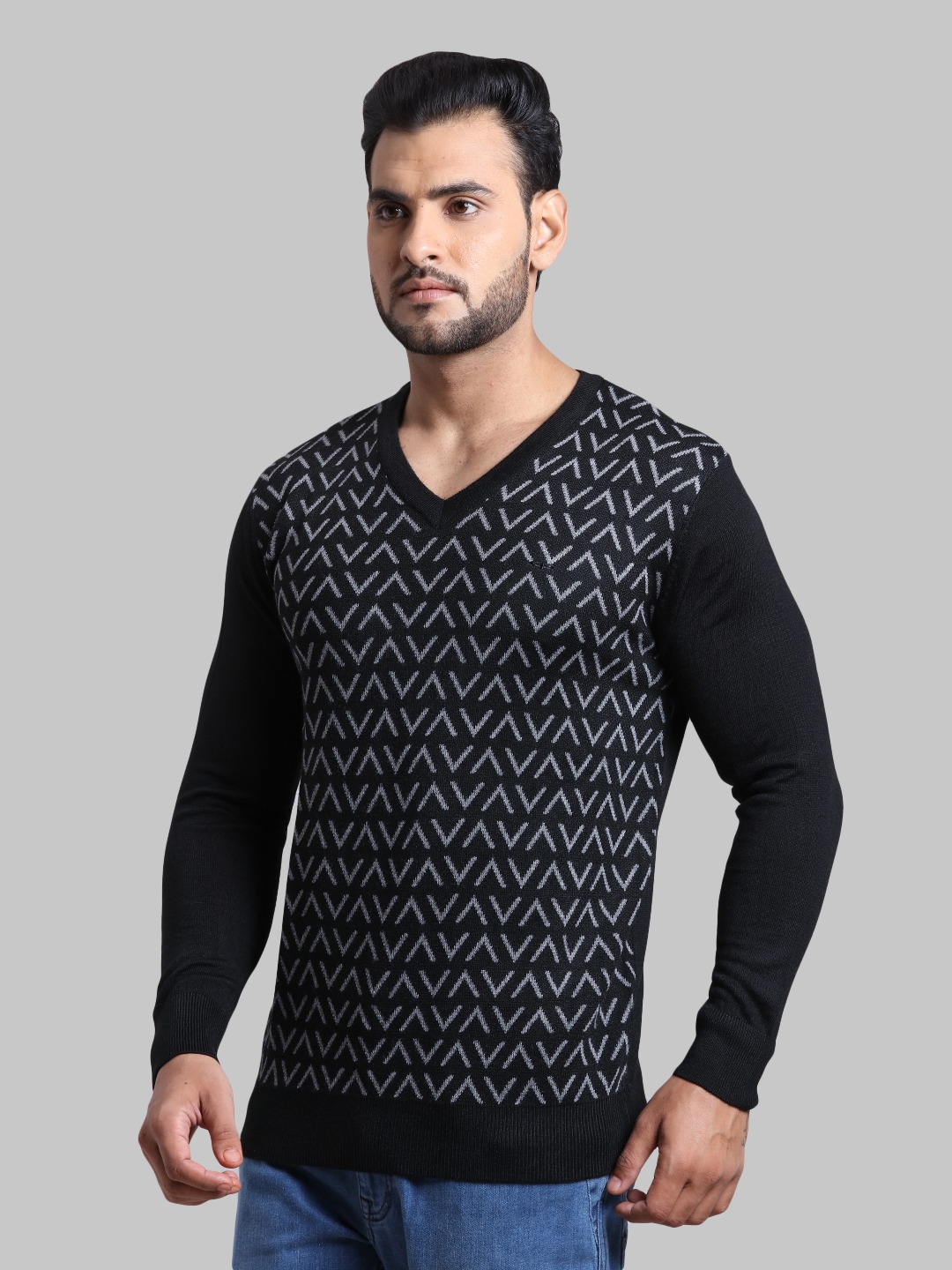 ColorPlus Black Sweater