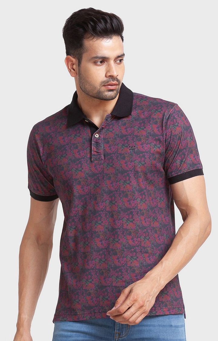 ColorPlus | ColorPlus Tailored Fit Black T-Shirt For Men