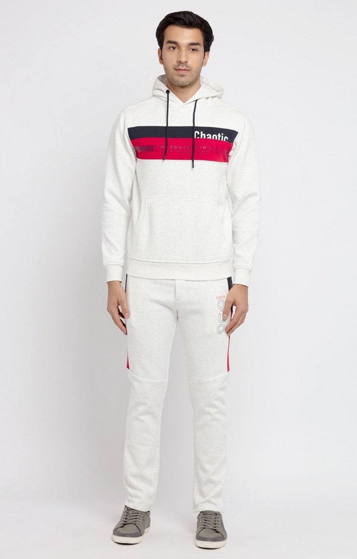 Red Polycotton Colourblock Tracksuits