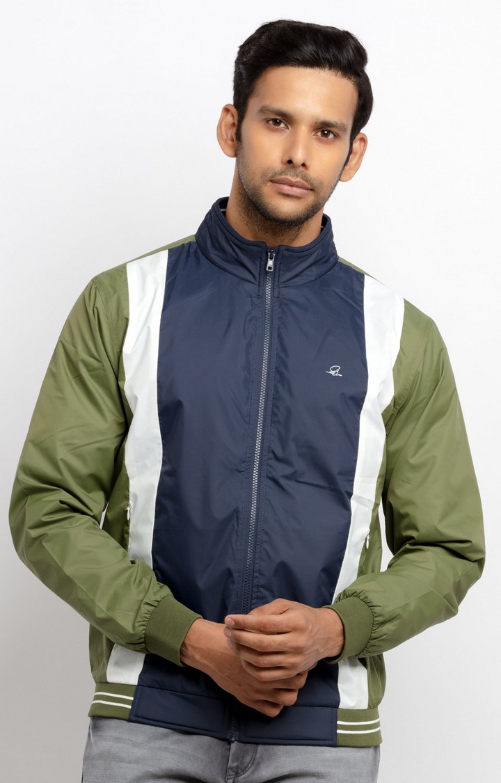 Multi Polyester Quilted Turtle Neck Activewear Jackets