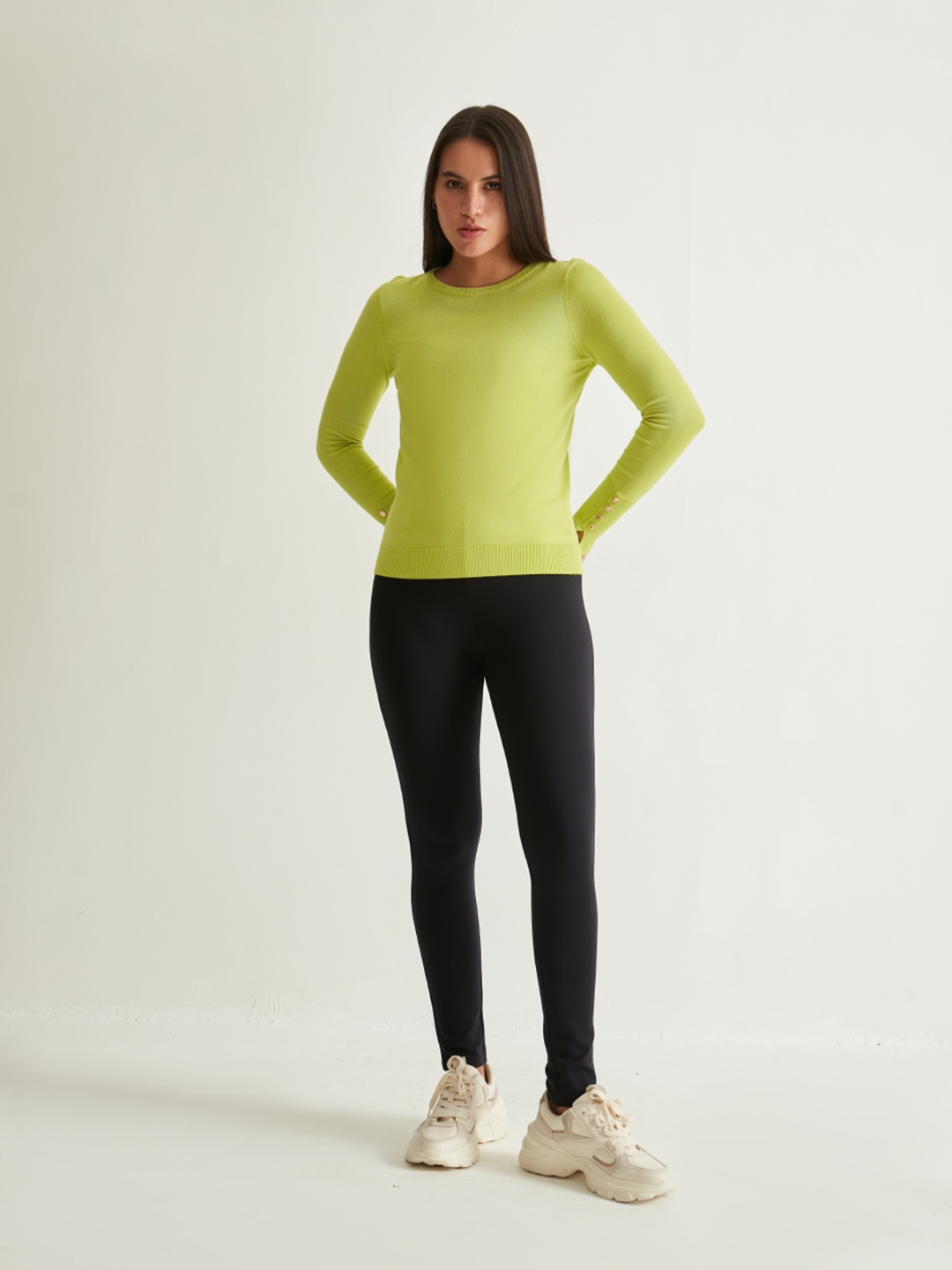 Cover Story | Lime Basic Pullover