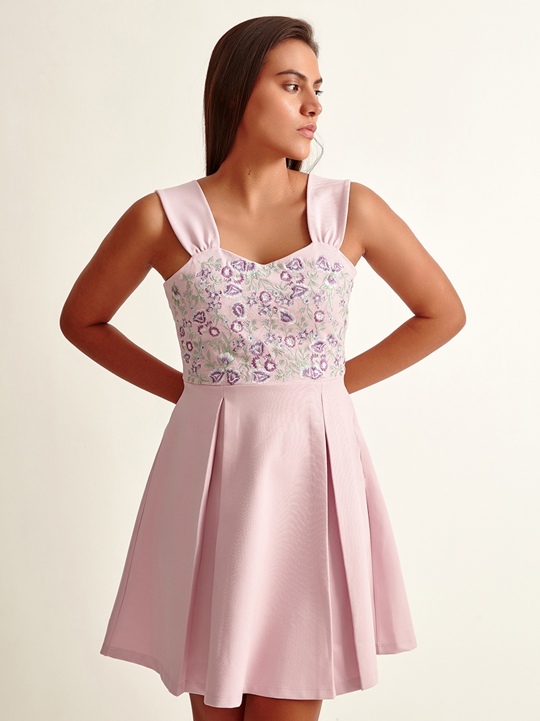 Cover Story | Lilac Runway Skater Dress