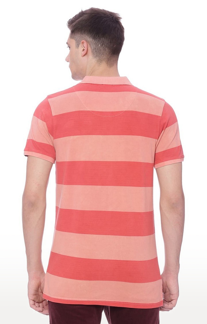 Pink Striped Polos