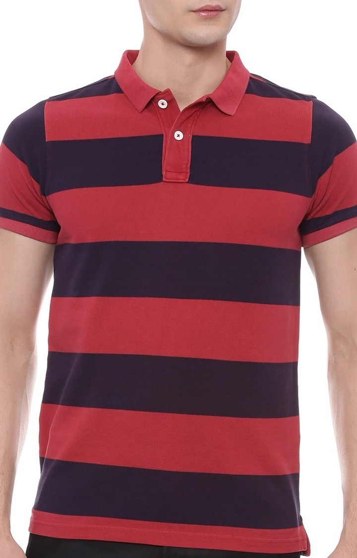 Red Striped Polos