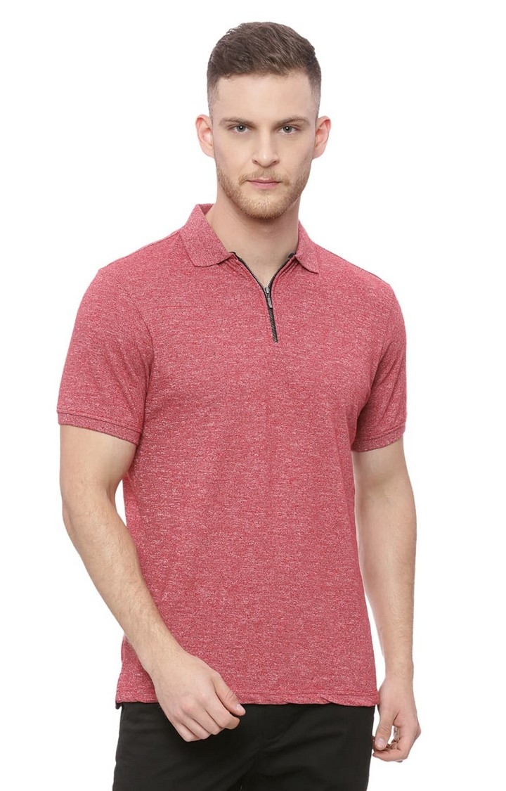 Basics | Red Solid Polos