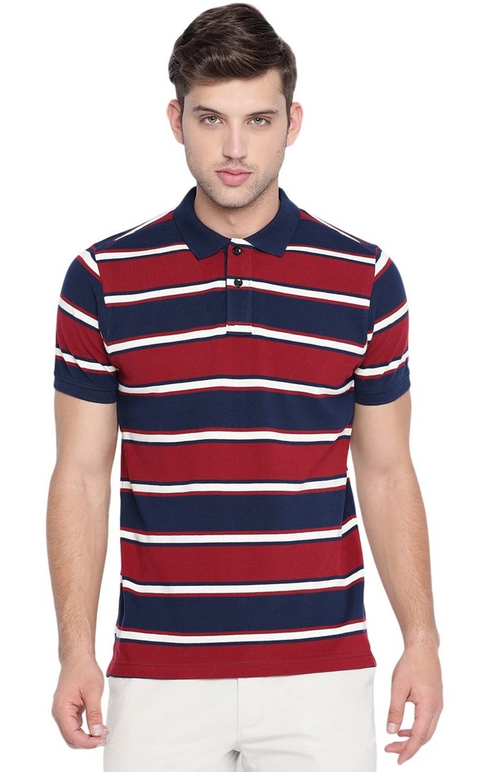 Basics | Red Striped Polos