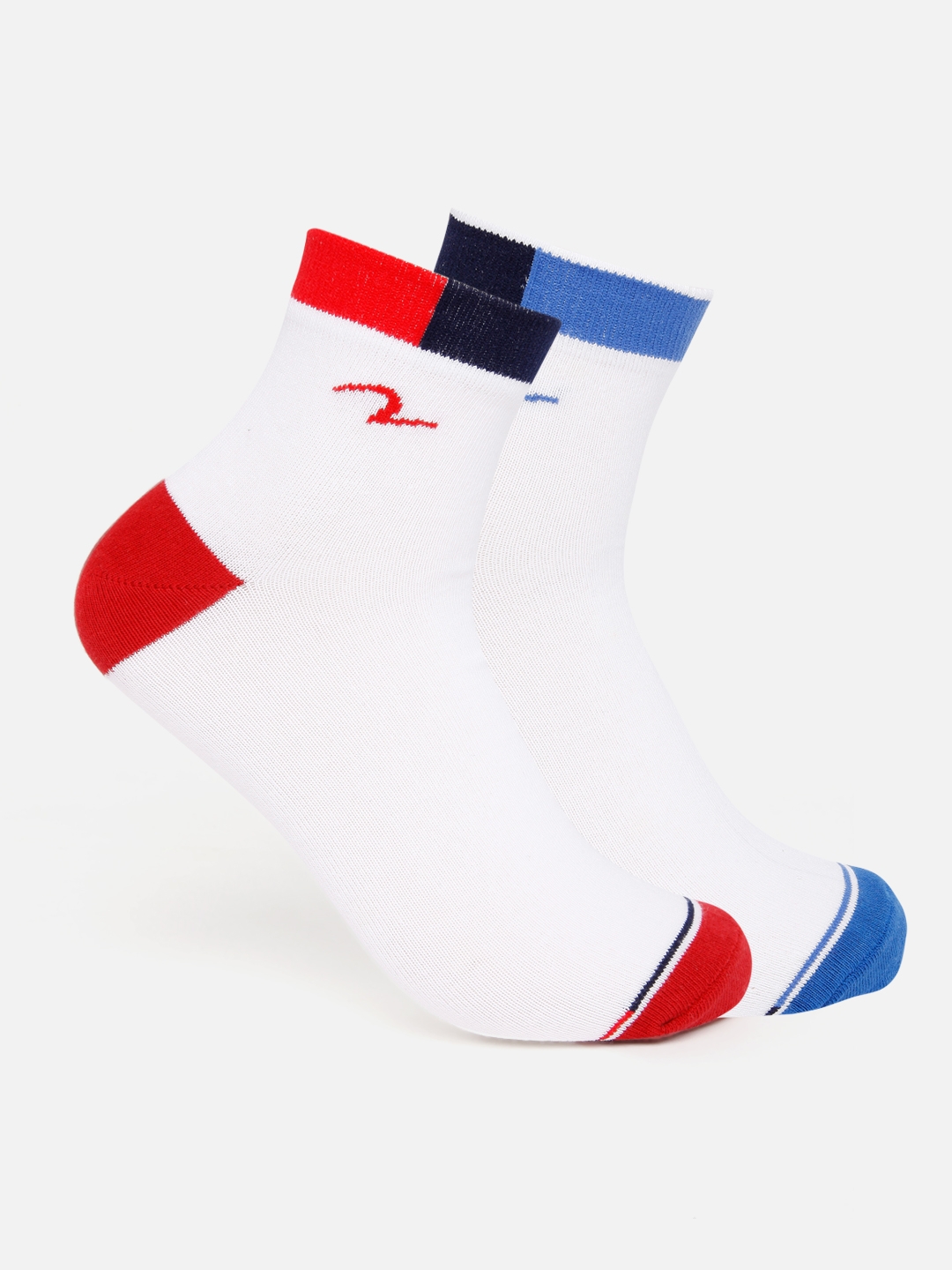 Spykar | Spykar Red and Blue Socks - Pack of 2