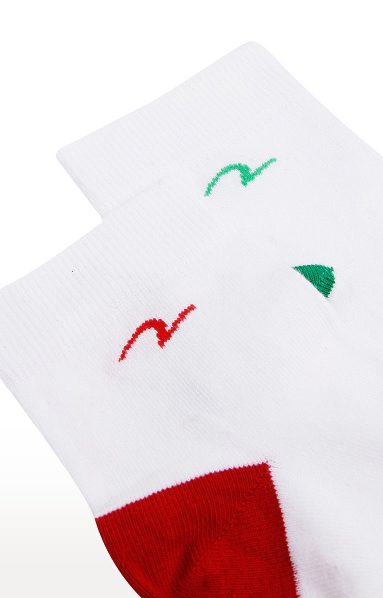 spykar | Spykar Green And Red Socks - Pair Of 2 5