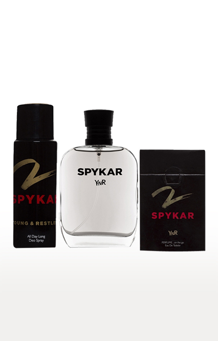 Spykar Olive Perfume Travel Kit