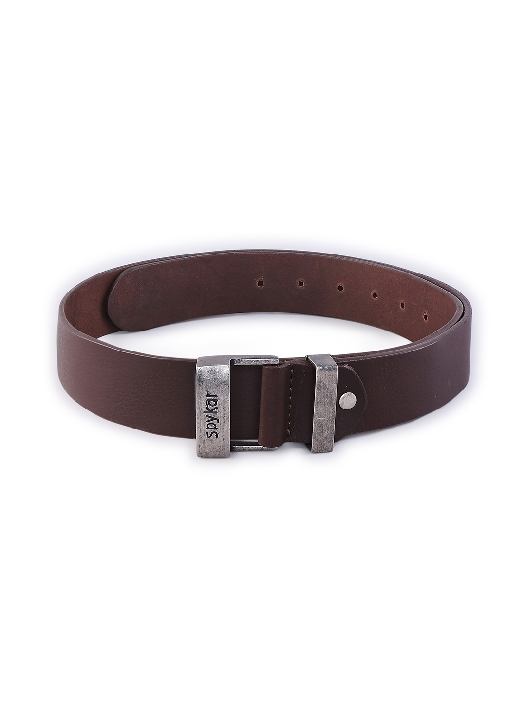 Spykar | Spykar Brown Genuine Leather Belts