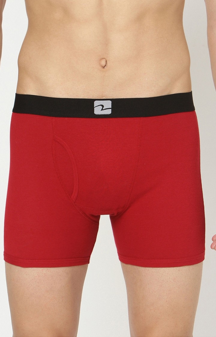 Maroon Solid Trunks
