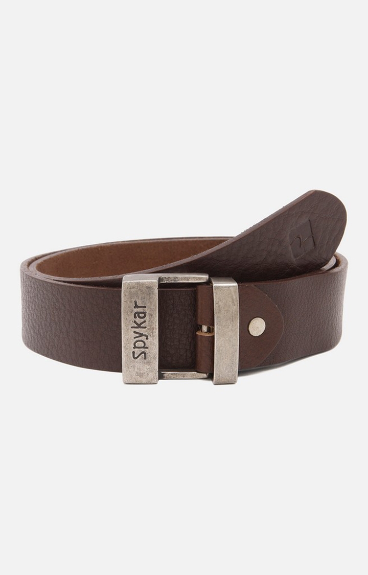 Spykar Brown Leather Belt