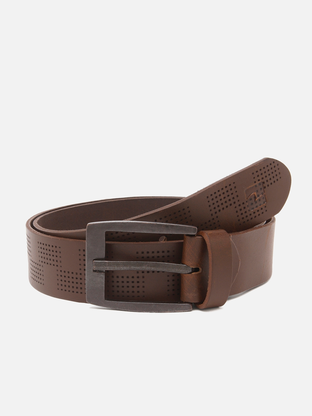 Spykar | Spykar Brown Leather Belt