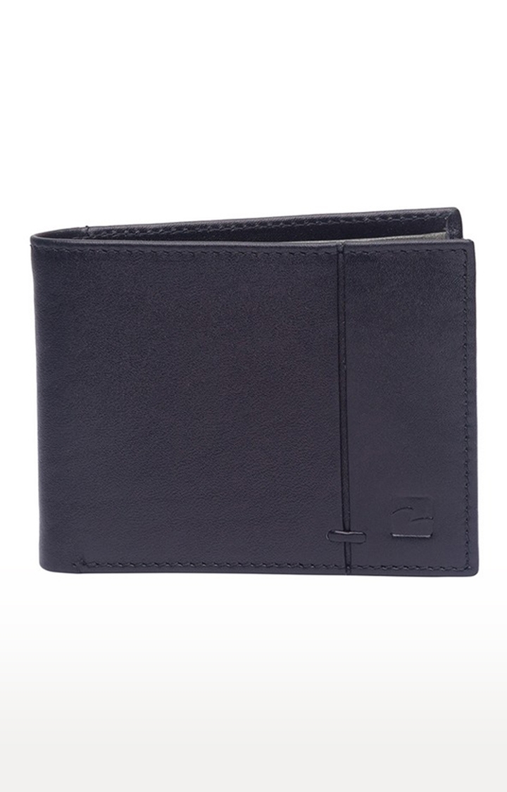 Spykar Black Genuine Leather Wallet