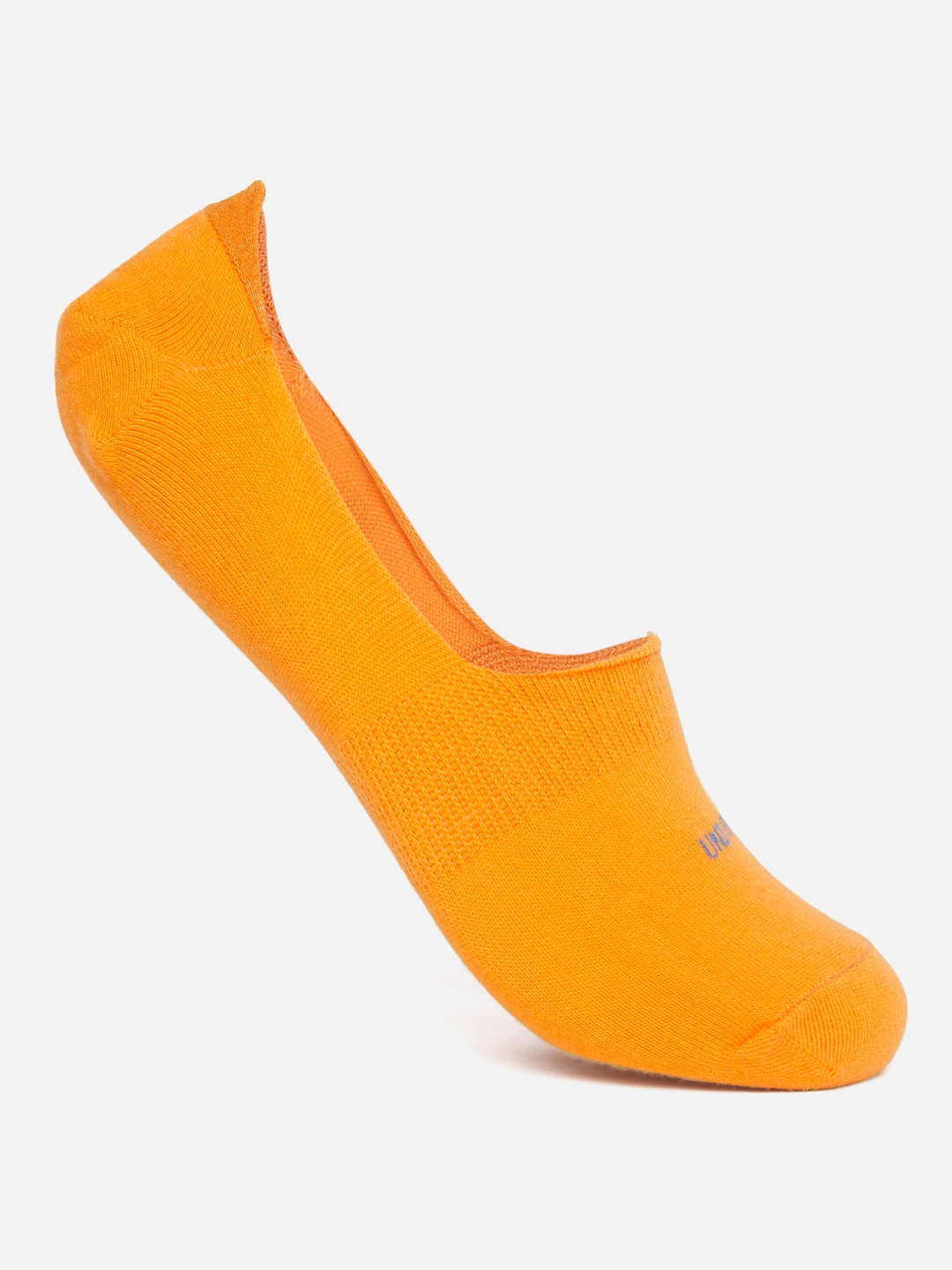 Spykar | Underjeans by Spykar Men Orange NO SHOW Single Pair of Socks