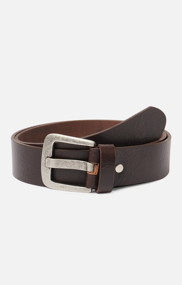 spykar | Spykar Brown Leather Belt