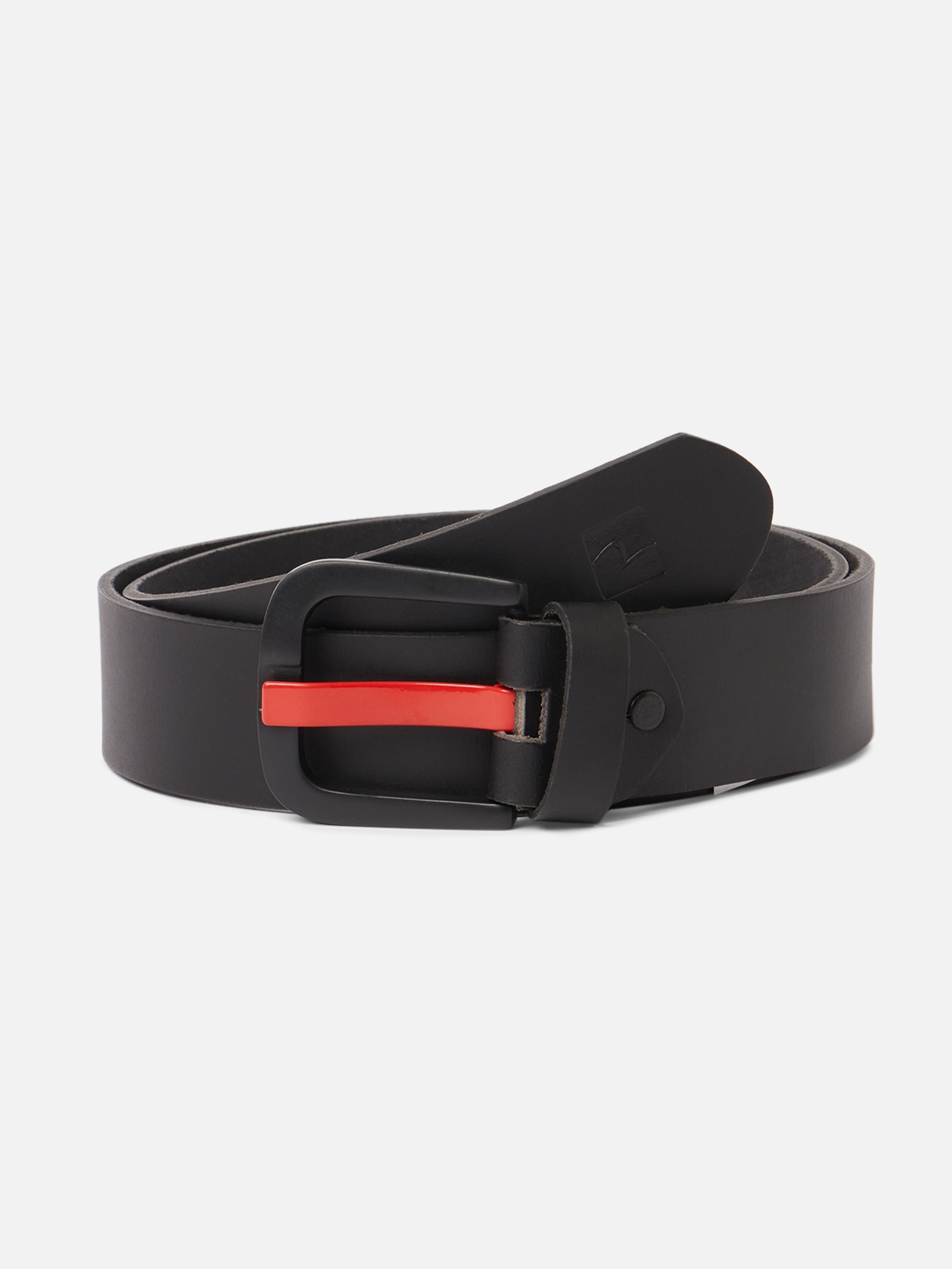 Spykar | Spykar Black Genuine Leather Belt