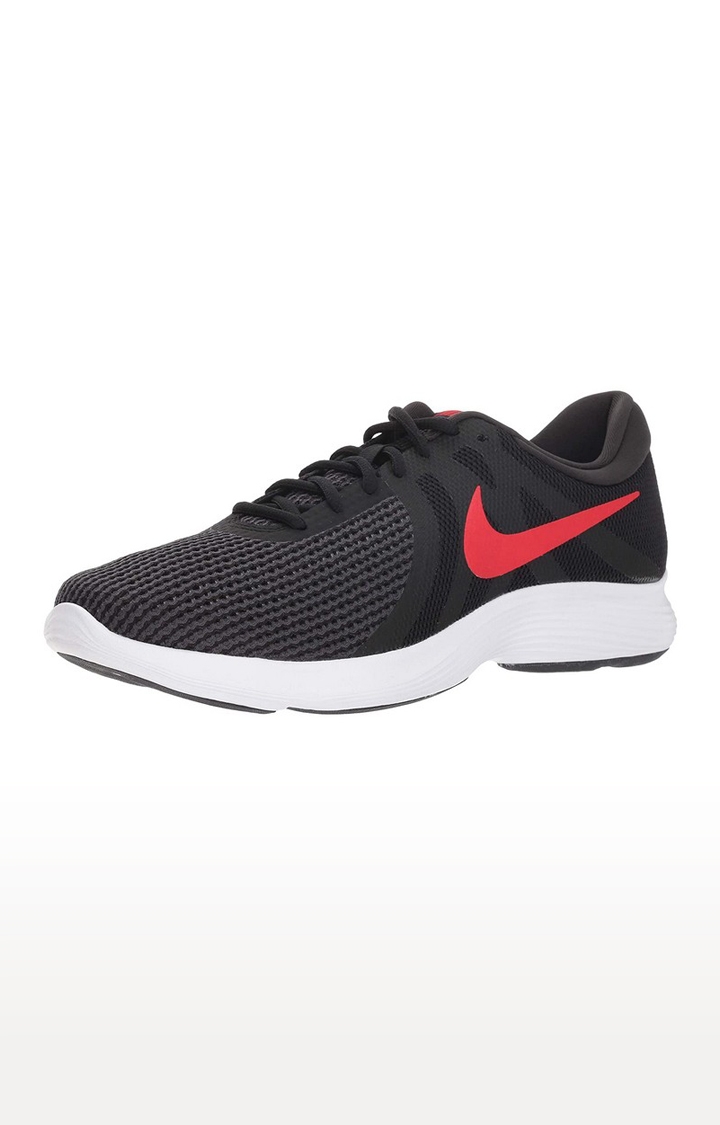Nike Men Revolution 4 Black/Universit Running Shoes