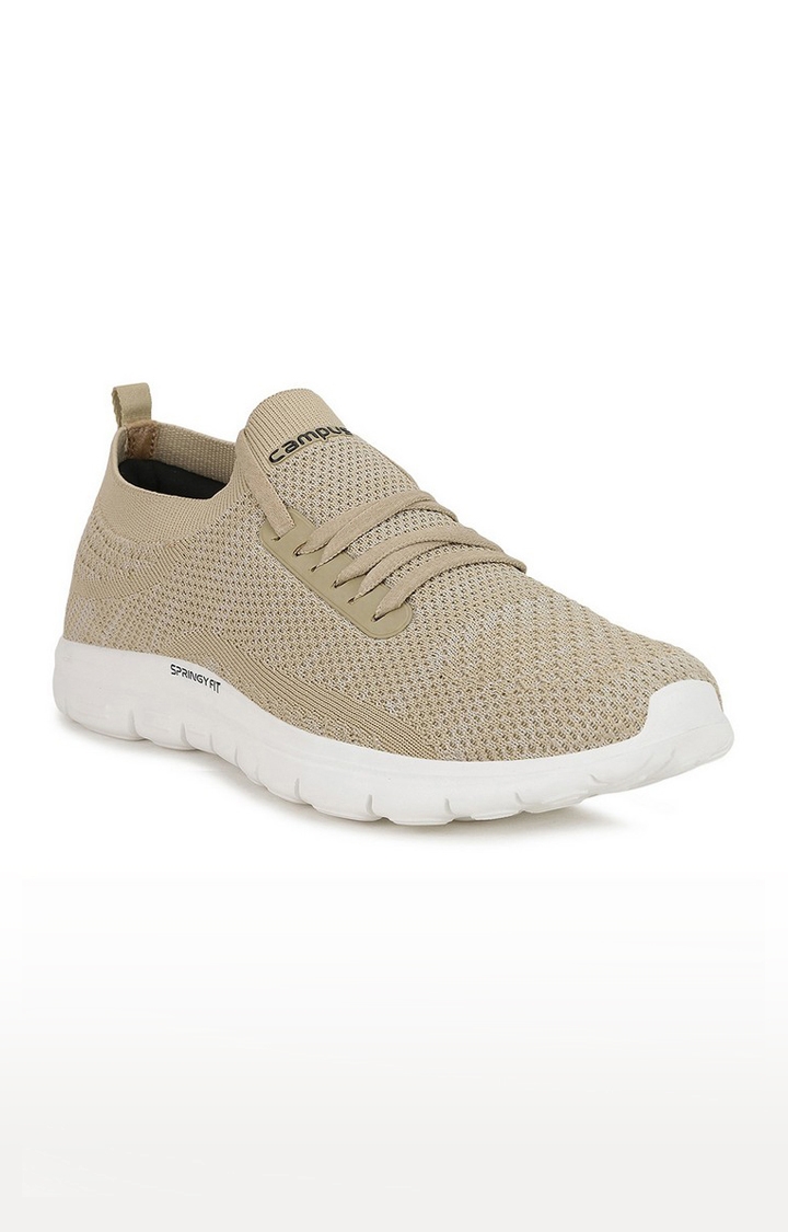 Campus Shoes | Beige Running Shoes