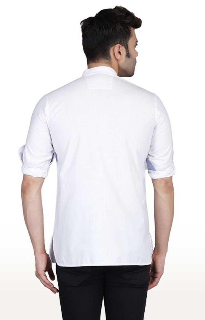 Tahvo Men White Kurta Shirt