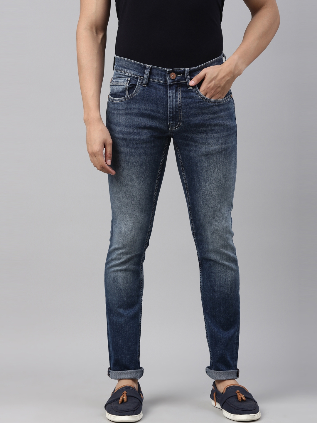 American Bull | American Bull Mens Denim Jeans With 5 Pockets