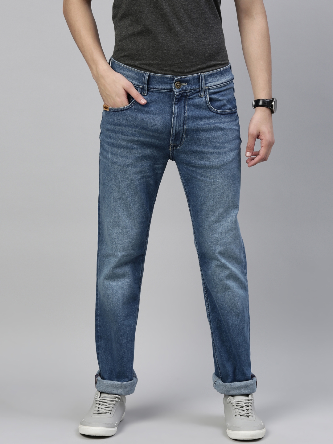 American Bull Mens LT.Blue Denim Jeans