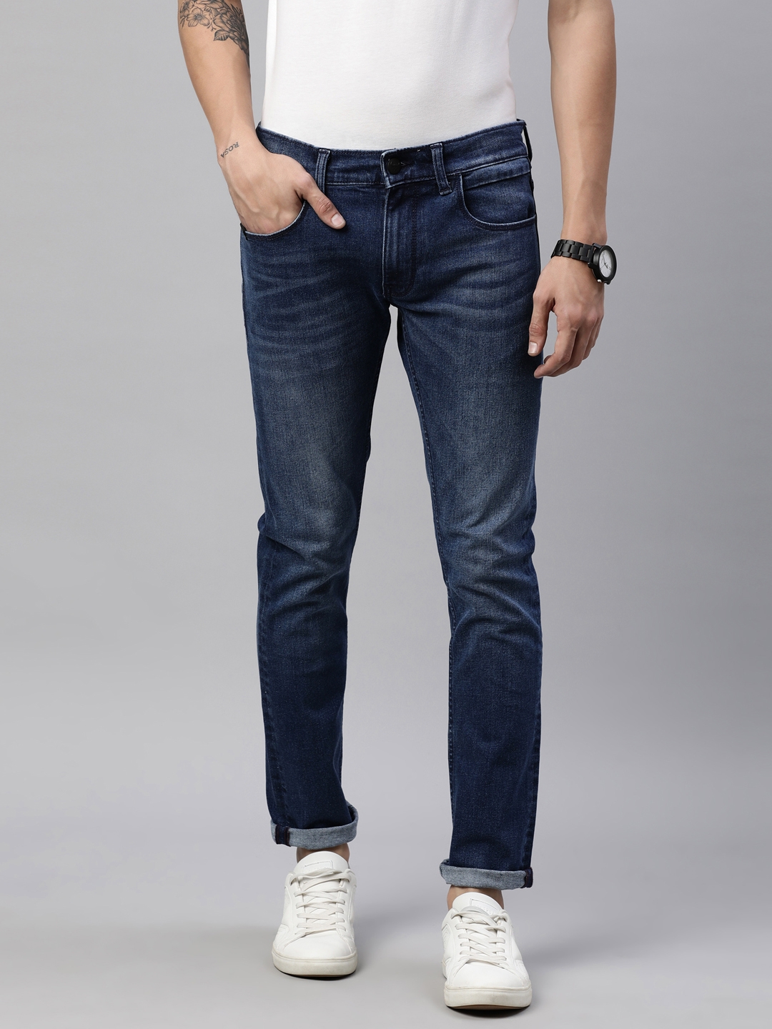 American Bull Mens Denim Jeans With 5 Pockets