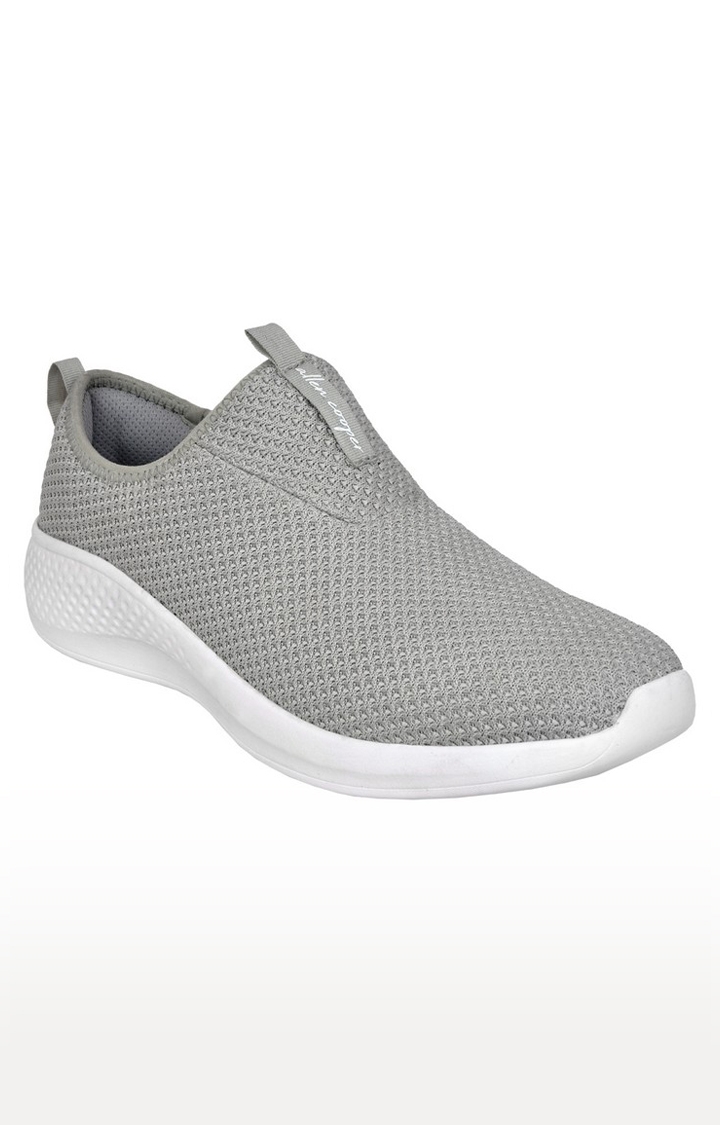Allen Cooper Grey Sports Shoes For Men