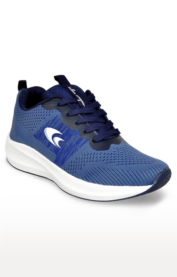 Allen Cooper Navy Blue Sports Shoes For Men
