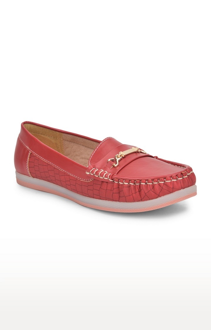 SALARIO | Red Slip On Loafers