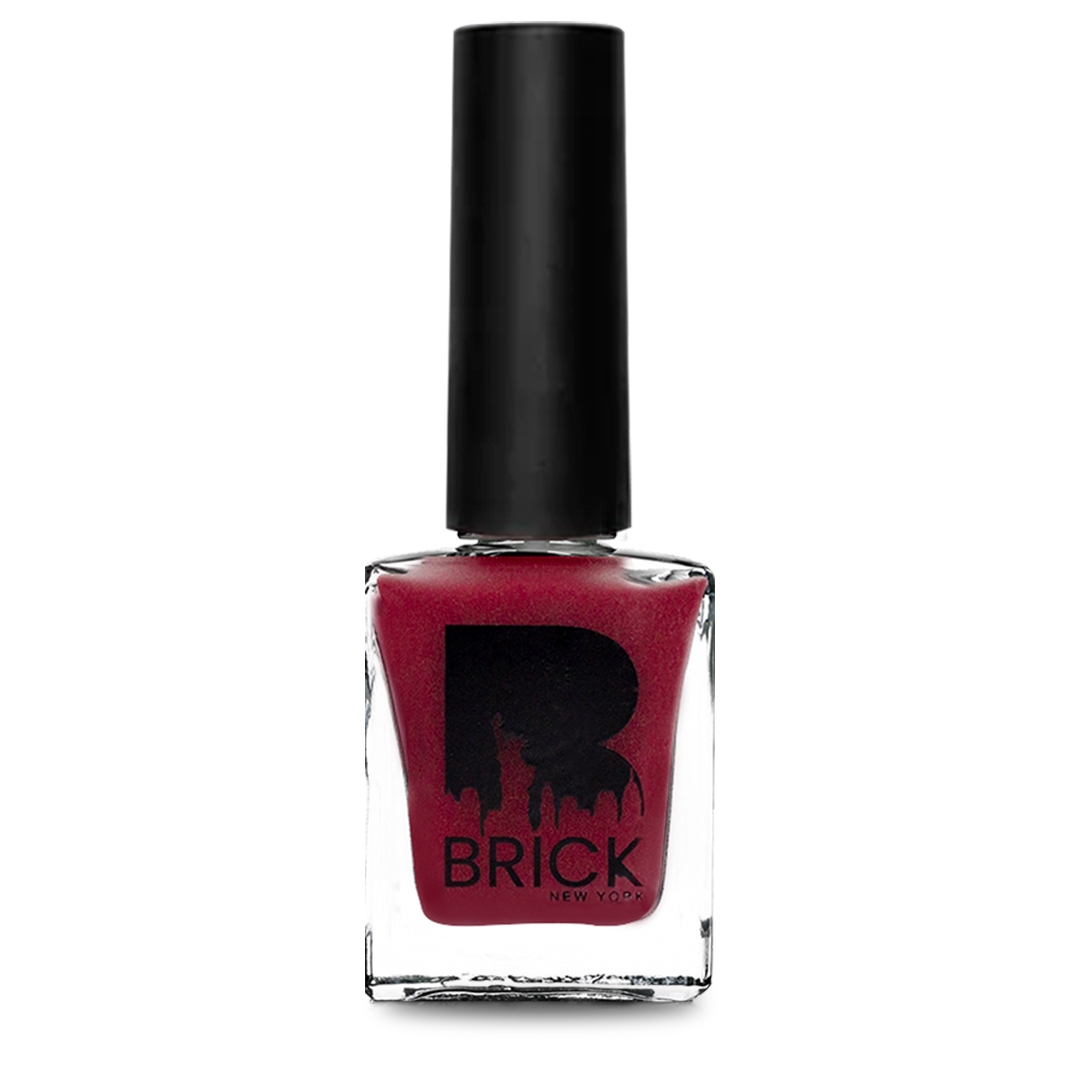 Brick New York | Brick New York Matte Nails Primitive Maroon 09