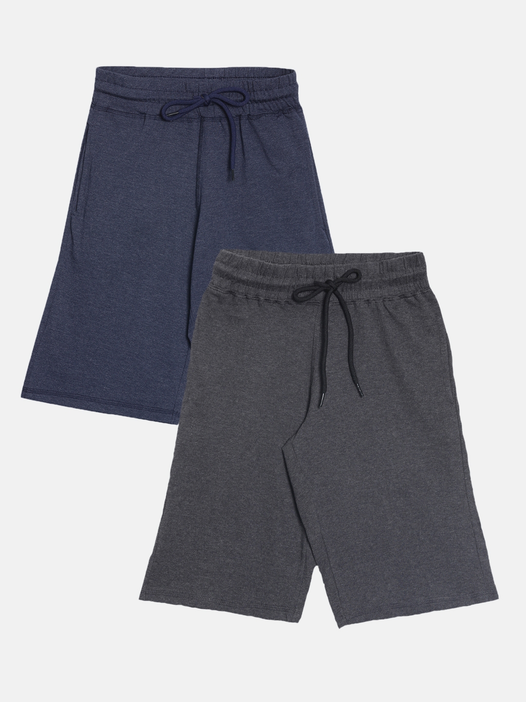 American Kids | American Kids 95% Cotton & 5% Lycra Solid Regular Shorts