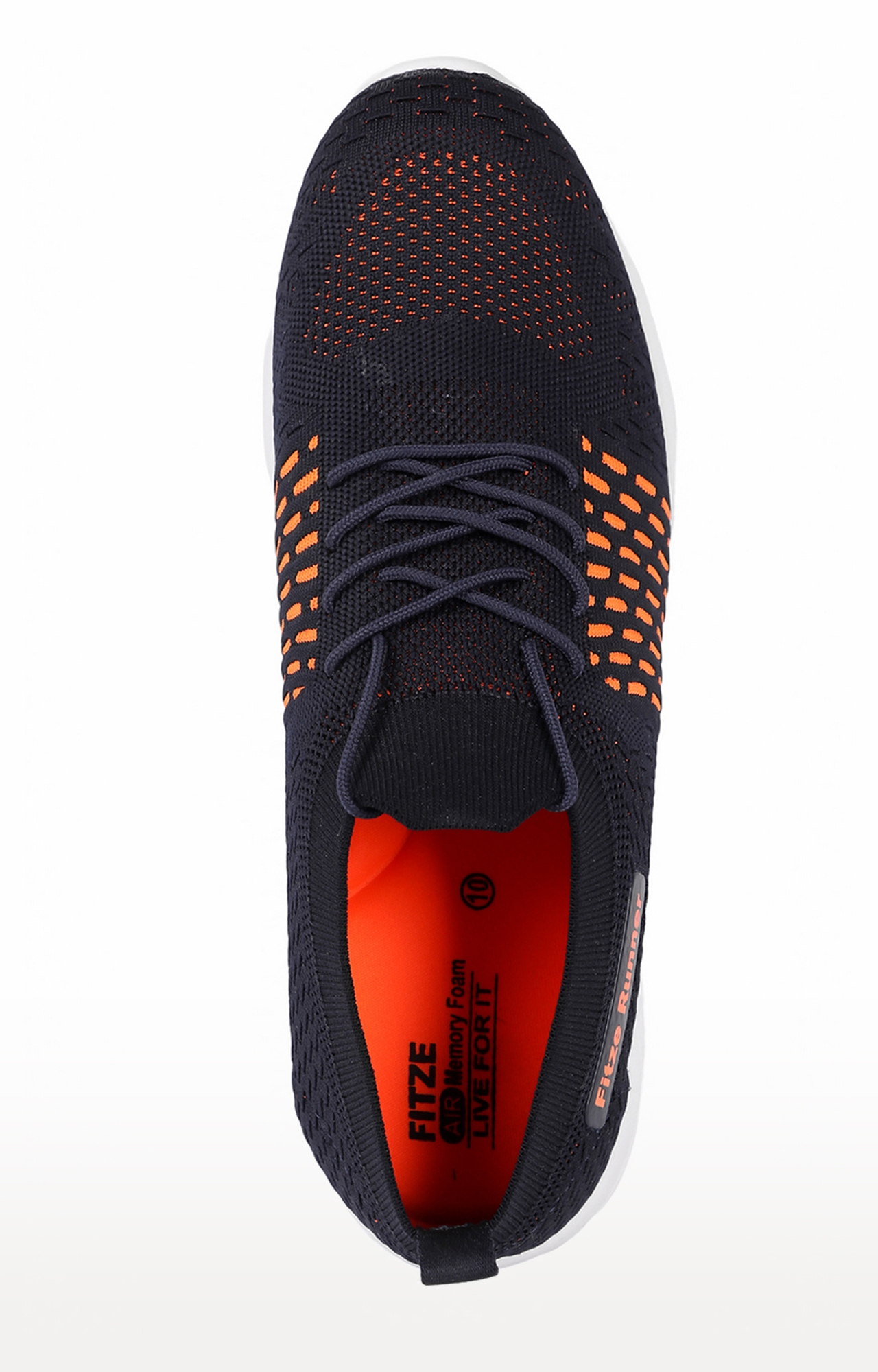 Navy Orange Running Shoes (AMAZE_10_NAVY_ORG)
