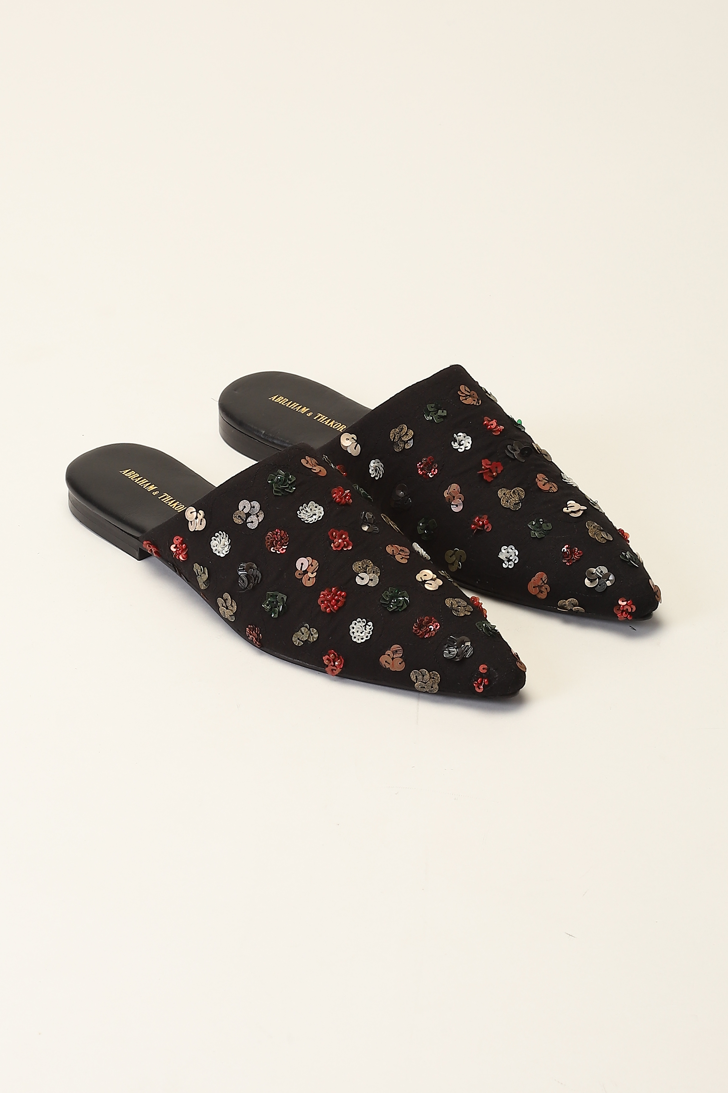 ABRAHAM AND THAKORE | Sequinned Dots Slipper