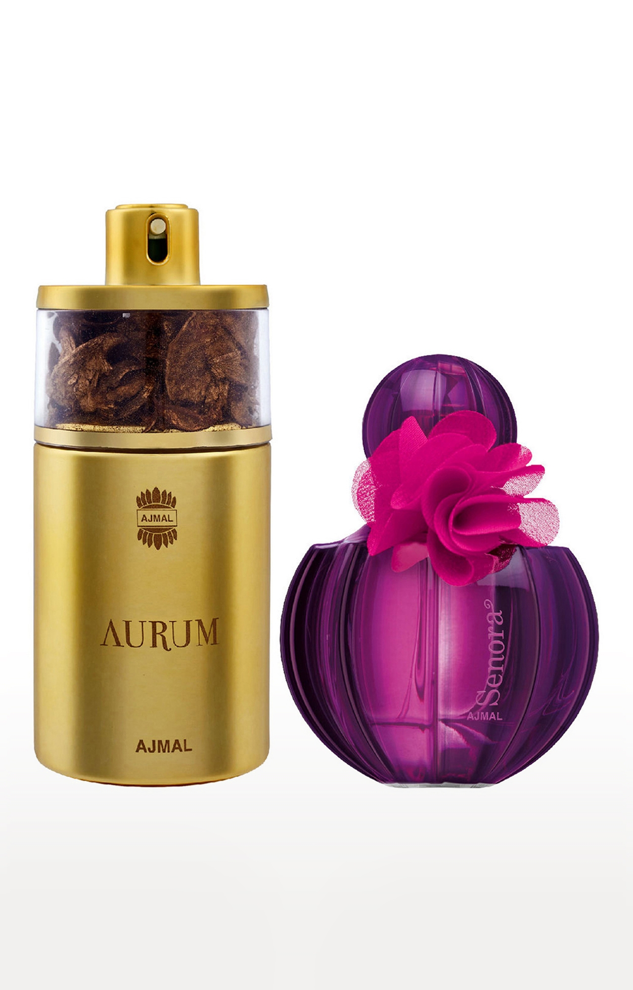 Ajmal Aurum EDP Fruity Perfume 75ml for Women and Senora EDP Perfume 75ml for Women