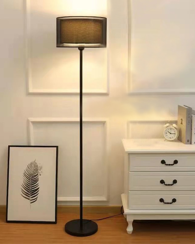 Order Happiness | Order Happiness Decorative Modern Design Black Metal Floor Lamp For Home Decor Living Room Decoration