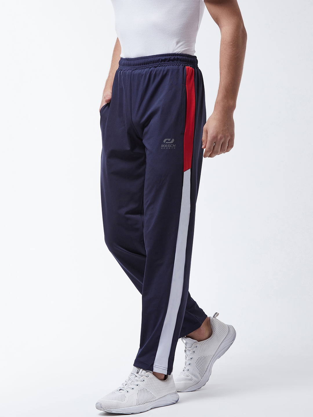 Masch Sports | Blue Solid Trackpant