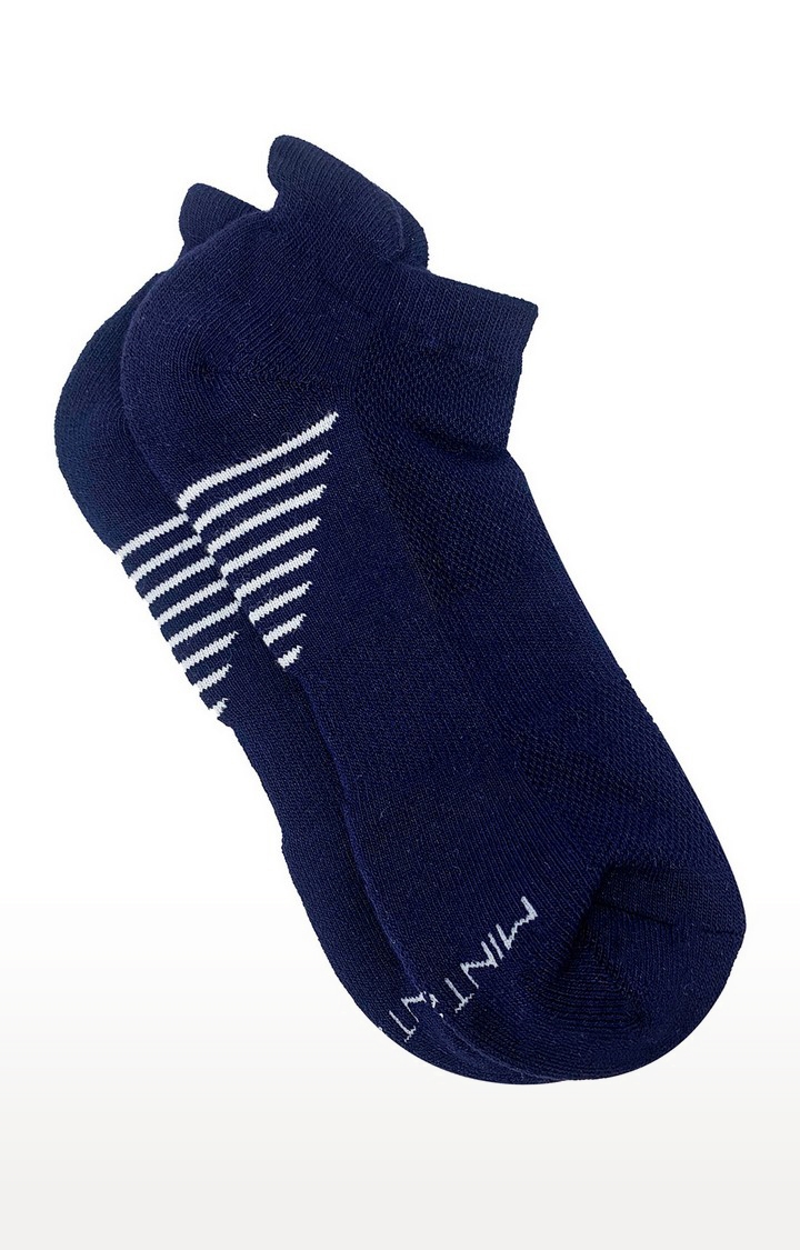 Mint & Oak | Navy Blue Bamboo Sports Socks