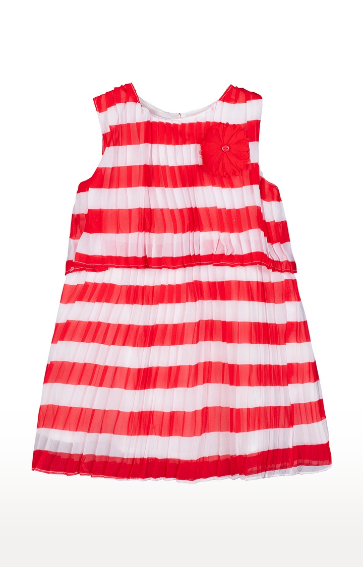 Red Striped Dress