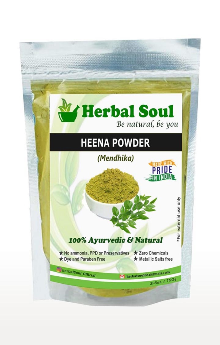 Herbal Soul Combo Of Reetha  Powder + Shikakai  Powder + Indigo  Powder + Henna  Powder + Bhringraj  Powder | 500 gm