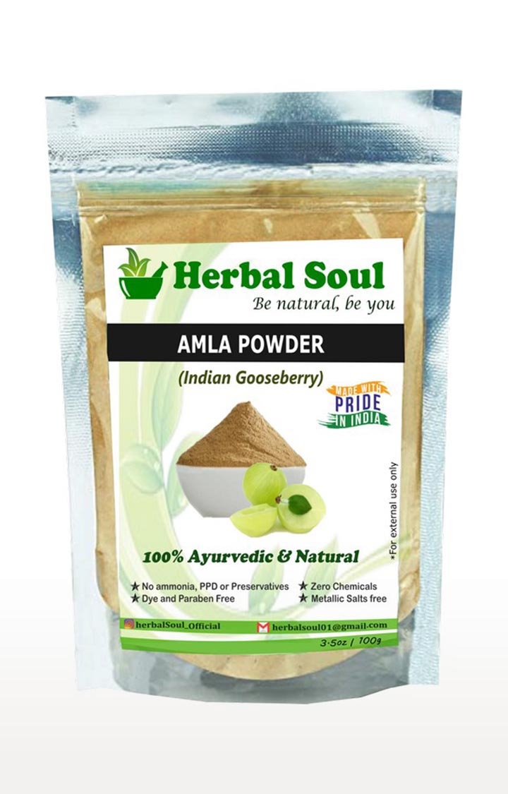 Herbal Soul Combo Of Neem  Powder + Multani  Powder + Mulethi  Powder + Amla  Powder | 400 gm