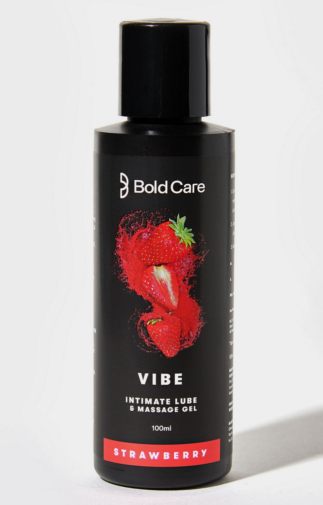 Bold Care | Bold Care Strawberry Flavoured Intimate Lube & Massage Gel