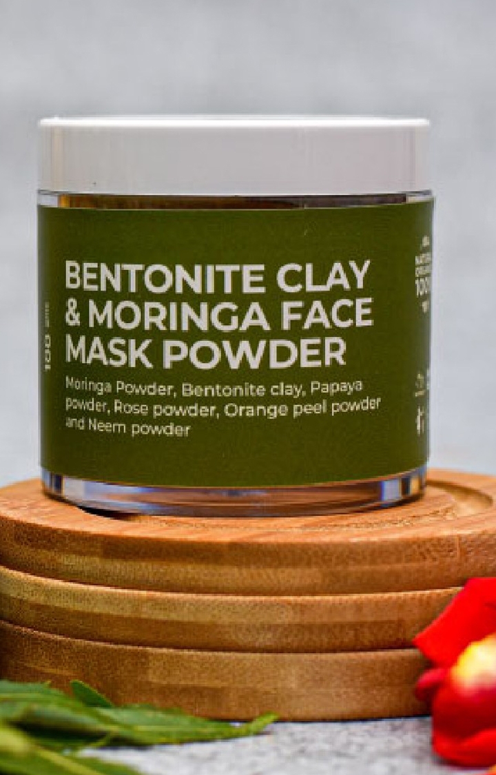 BodyCafe | BodyCafe Moringa, Neem & Bentonite Clay Face Pack Powder