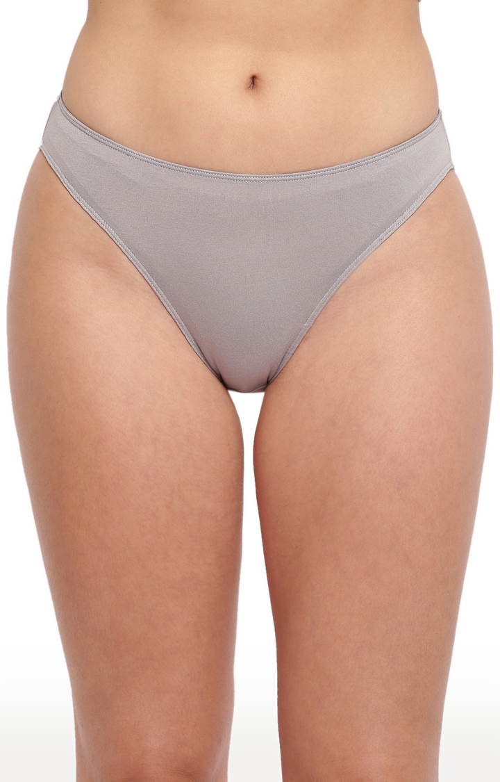 BASIICS by La Intimo | Grey Bikini Panty