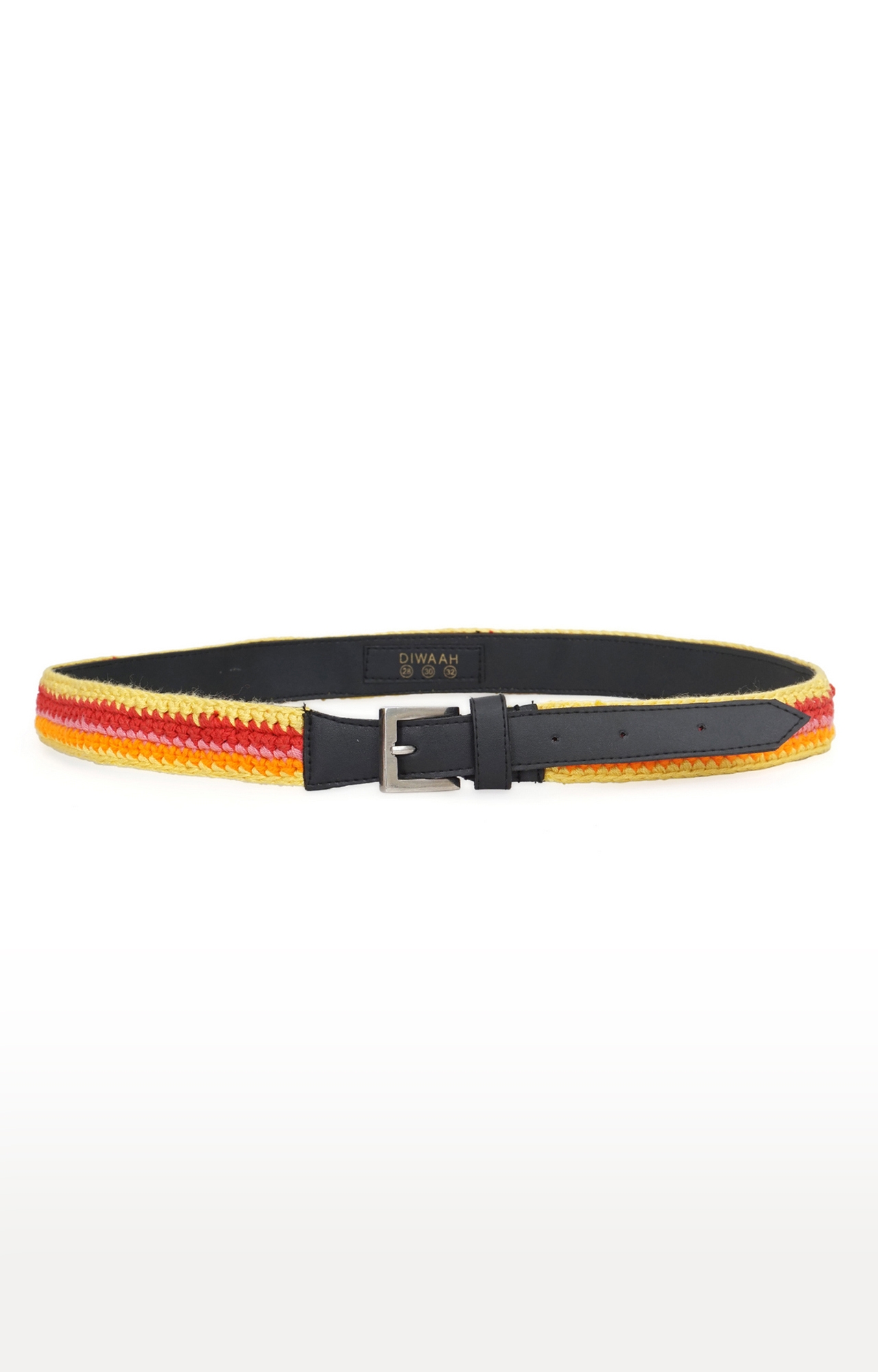 DIWAAH | Diwaah Multi-Coloured Casual Embroidered Belt