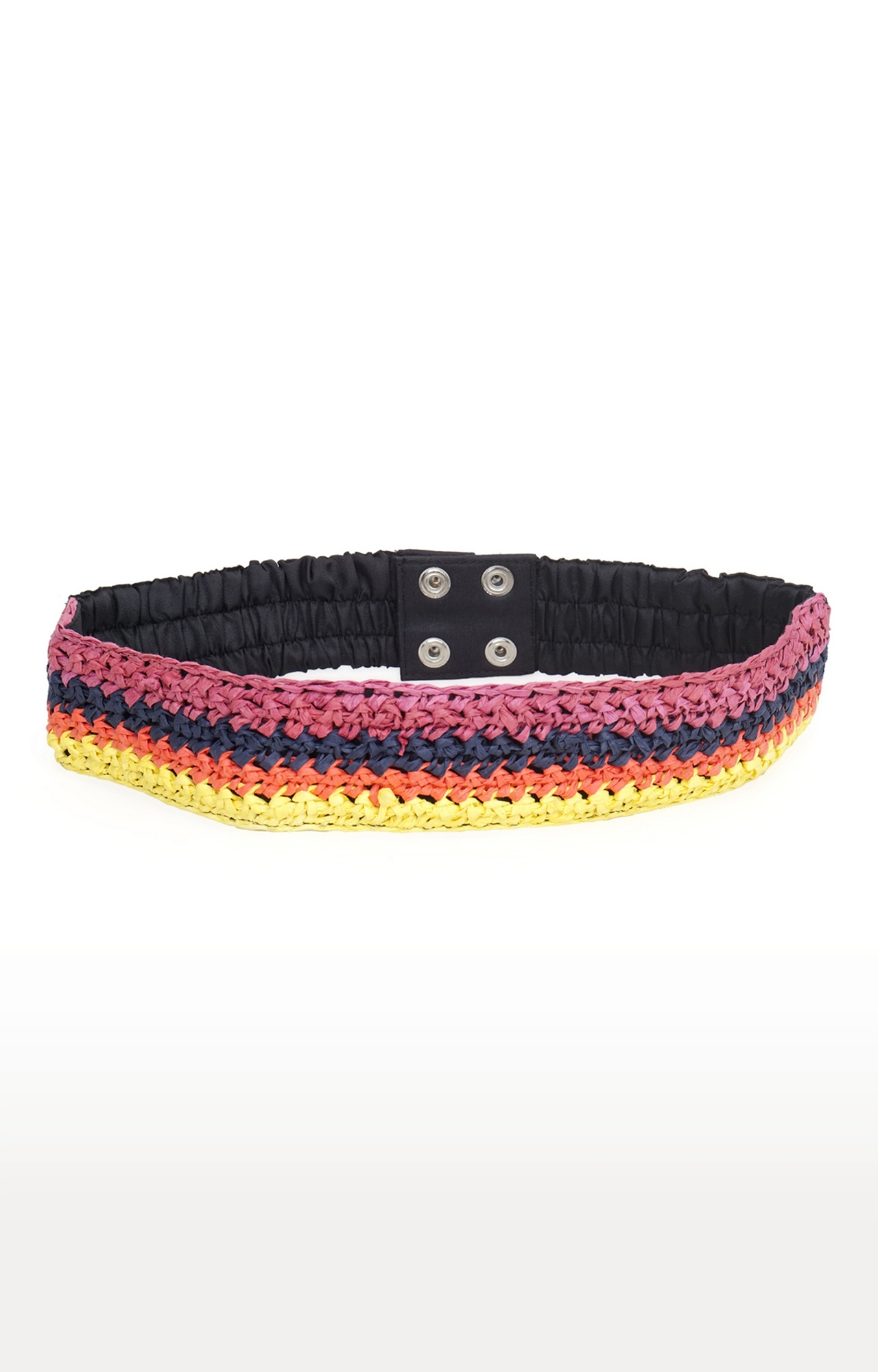 DIWAAH | Diwaah Multi-Coloured Casual Embroidered Belt