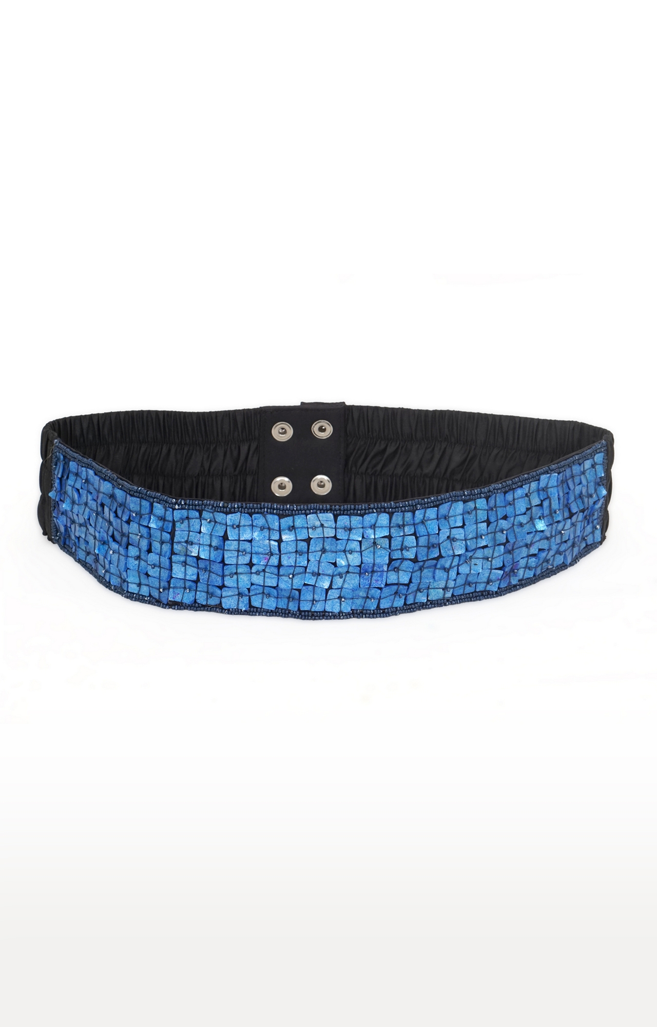 DIWAAH | Diwaah Blue Casual Embellished Belt