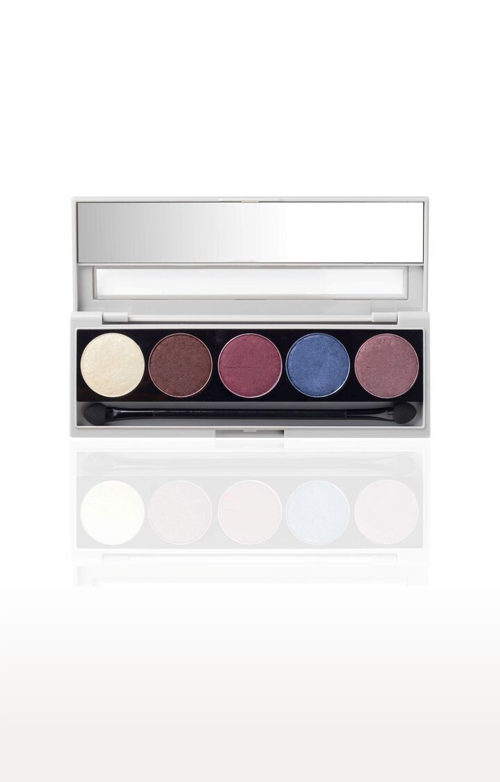 BlushBee Organic Beauty | Blushbee organic beauty eyeshadow smooth & silky palette (5 shades) infused with oat silk, shea butter & natural minerals.