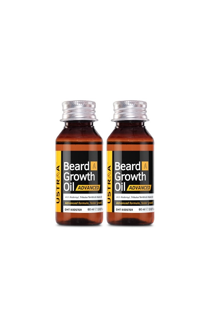 Ustraa Beard growth Oil - Advanced Set Of 2