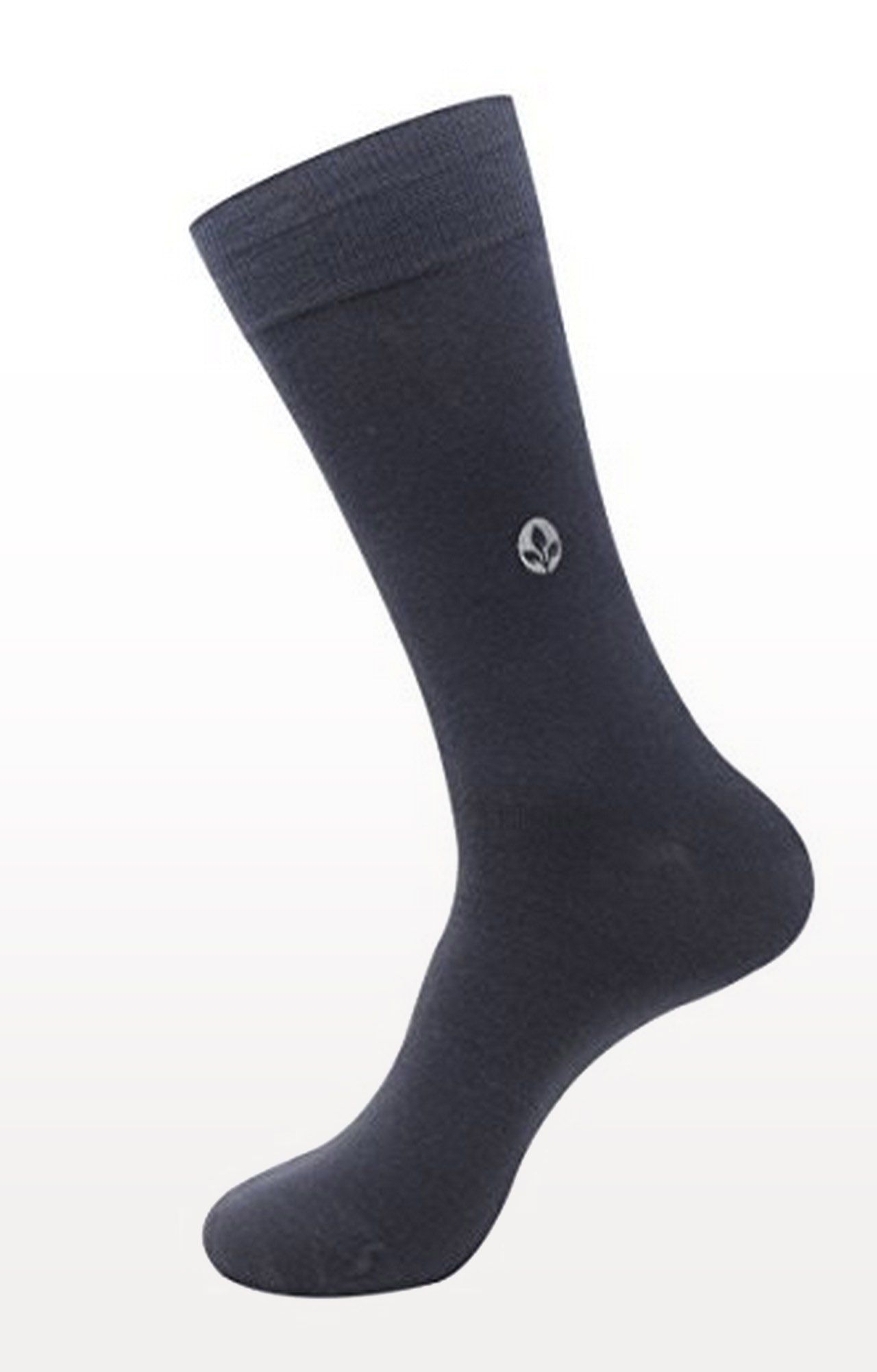 Dark Grey Solid Socks (Pack of 3)
